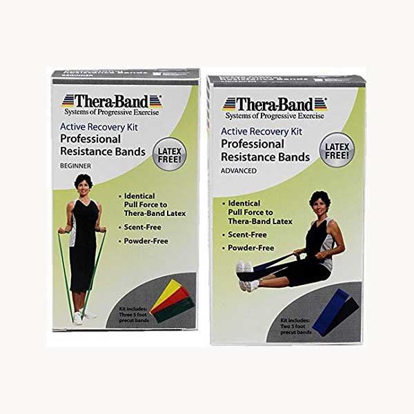 thera-band latex exercise band pack light Thera-band latex exercise band pack light